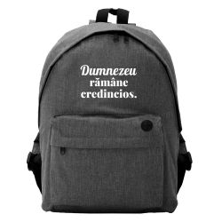 Ghiozdan gri, Dumnezeu ramane credincios.